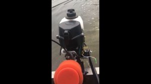 Hidea (хайди) 3,5 первые испытания, после доработки, тюнинга.