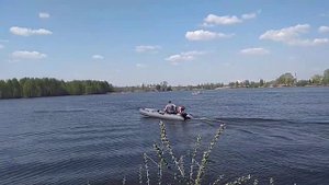 Мотор болотоход с гибким валом  6лс. Запуск