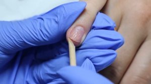 Выкладка апельсиновой палочкой