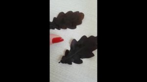 Скелетирование листьев