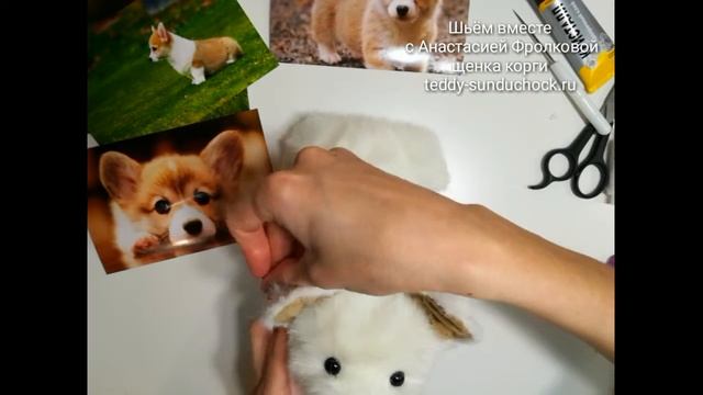 МК Корги. Урок 10.1 Стрижка, армирование и крепление ушек. смотреть онлайн