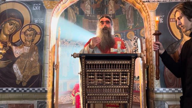 2024 01 25 Икона Пресвете Богородице - Млекопитатељница - беседа о. Рафаила смотреть онлайн