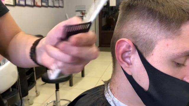 Мужская стрижка / фэйд / Барбершоп #fade смотреть онлайн