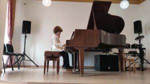 Детский Концертдля фортепиано с оркестром Л. Брустинов 1 часть. Исполняет Матвей 7 лет