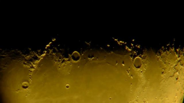 Moon through telescope - September 8 2012 смотреть онлайн