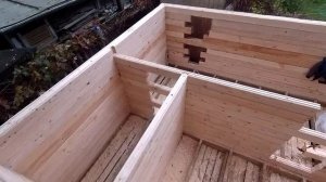 БАНЯ 6х4 ИЗ ПРОФИЛИРОВАННОГО БРУСА ПОД УСАДКУ