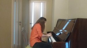 Wednesday OST Cello Theme (D. Elfman, arr. Au Piano.Fr, play Shepelyova A.)