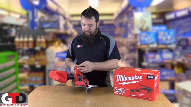 Milwaukee 18 Volt Cordless Planer M18-BP смотреть онлайн