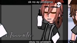 sensitive tongue//Meme//Michael x Noah//Gacha redux//No original//ManamiLee