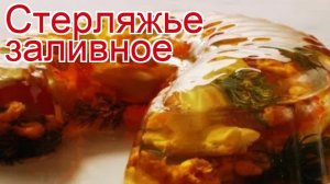 Рецепты из стерляди - как приготовить стерлядь пошаговый рецепт - Стерляжье заливное за 210 минут
