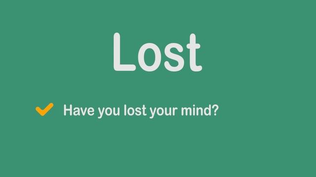 Неправильные глаголы в английском - *LOSE смотреть онлайн