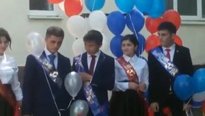 Хабазская школа. Выпуск 2016. Поет Алий Казиев. Музыка и стихи тоже его.