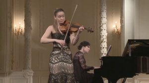 Polina Borisova (violin) in English Hall of St. Petersburg Music House 2015-12-24