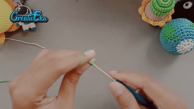 Crochet : Tutorial Cactus / kaktus rajut ver 8 / Free Pattern Amigurumi смотреть онлайн