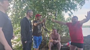 Республика #Карелия, #оз.Нигозеро. Съездили отдохнуть с пацанами.