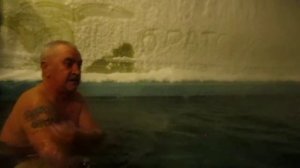 Мы купаемся под открытым  небом , а ведь Зима  )Термальные источники .#4