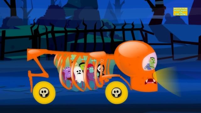 Wheels On The Bus Fruits | Learn Fruits | Fruits Song | Nursery Rhymes смотреть онлайн