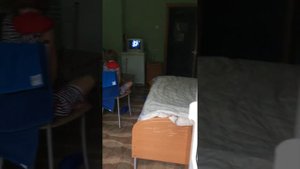 Военный санаторий Шмаковский, вид из окна, июль 2023