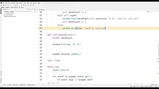 Character Animation & Class Conversion - Python #PyGame Lesson 3