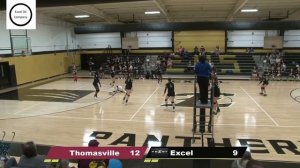 10-5-2021 Varsity Volleyball  Excel High School vs Thomasville