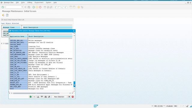 ABAP SAP урок 1 часть 2 упрощенный