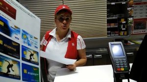Хамство на заправке Лукойл АЗС №32960 в Брянске