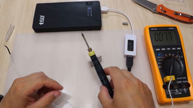 Мини usb паяльник 5V 8W смотреть онлайн