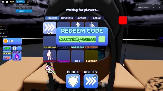 ВСЕ РАБОЧИЕ КОДЫ В BLADE BALL ROBLOX / НОВЫЕ КОДЫ В БЛЕЙД БОЛЛ РОБЛОКС смотреть онлайн