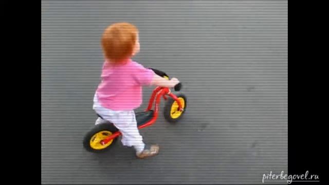 Беговел Puky LR M первые дни Настя, 2 года смотреть онлайн