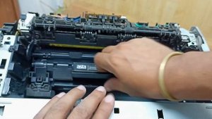 How to solve paper jam problem Hp laserjet 1102w printer