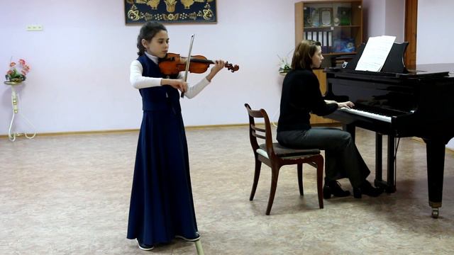 Ш Берио. Балетная сцена в исполнении Ласкевич Арины 11 лет