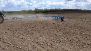 Борона пружинная БПП-12 - сплошная повсходовая обработка подсолнечника.