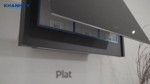 Máy hút mùi Elica PLAT BL/F/80 - Thiết kế thông minh, hút đa chiều - Khánh Vy Home