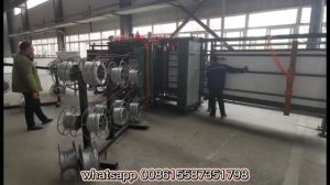 Линия по производству стеновых панелей из пенополистирола