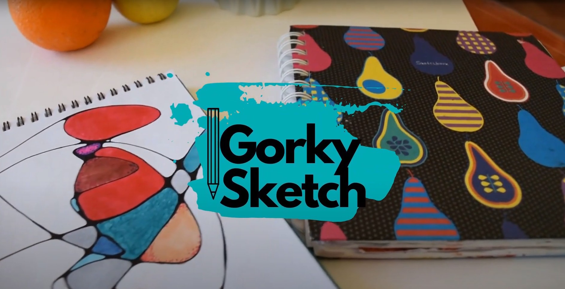 GorkySketch Урок №7: стилизация портрета