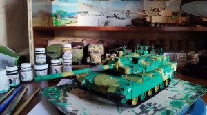 K 2 Black Panther покраска модели танка