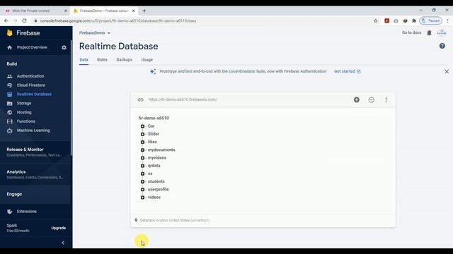 Firebase data to Spinner |  How to Retrieve Firebase Data | Firebase database