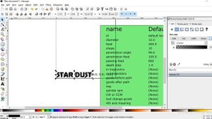 Inkscape TEXT to GCODE(*.ngc) to gbrl control