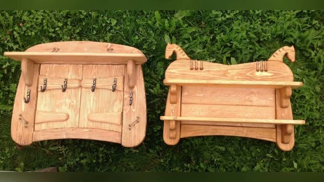 Авторская мебель под старину из дерева
