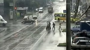 Бешеный трамвай в Перми