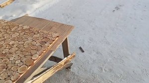 Фигурное панно Дракон, из можжевельника, своими руками.