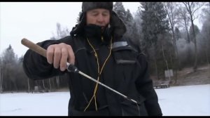 Ловля карпа зимой со льда.