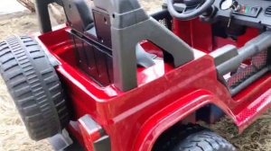 Обзор детского электромобиля Jeep