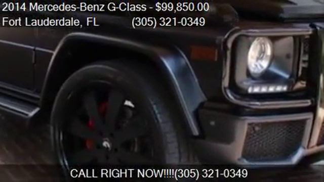 2014 Mercedes-Benz G-Class G 63 AMG AWD 4MATIC 4dr SUV for s смотреть онлайн