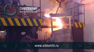 Индукционная плавильная печь GW 0,45 на гидравлике
