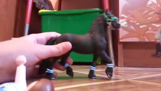 "Чёрный конь" 1 серия ( сериал Schleich )