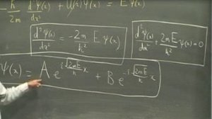 Modern Physics Lecture 15, Particle in a well