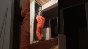 Поработала и хватит! Демонтаж асбестовой трубы! #печь #печноеотопление #дымоход #демонтаждымохода