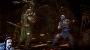 Сабзиро заморозил Шао Кана - Мортал Комбат 11 / Mortal Kombat 11 Sub-Zero
