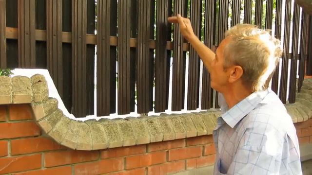 Шляхетний паркан. Красивый и долговечный забор. смотреть онлайн